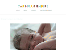 Tablet Screenshot of cardiganempire.com